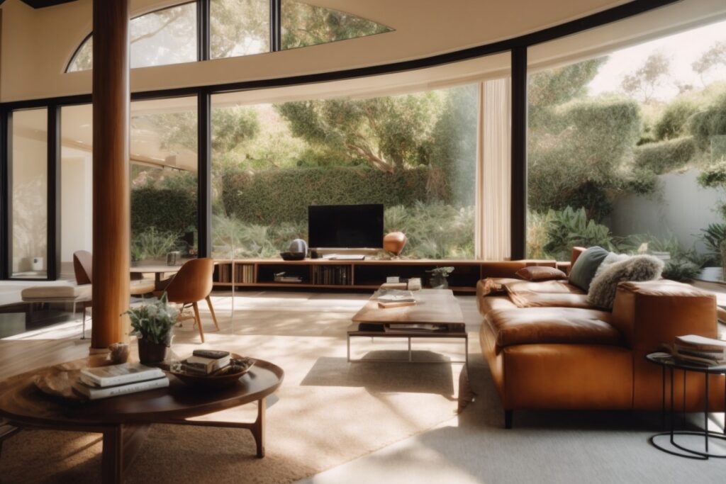 San Francisco home with low-e window film, comfortable living space, reduced solar heat gain