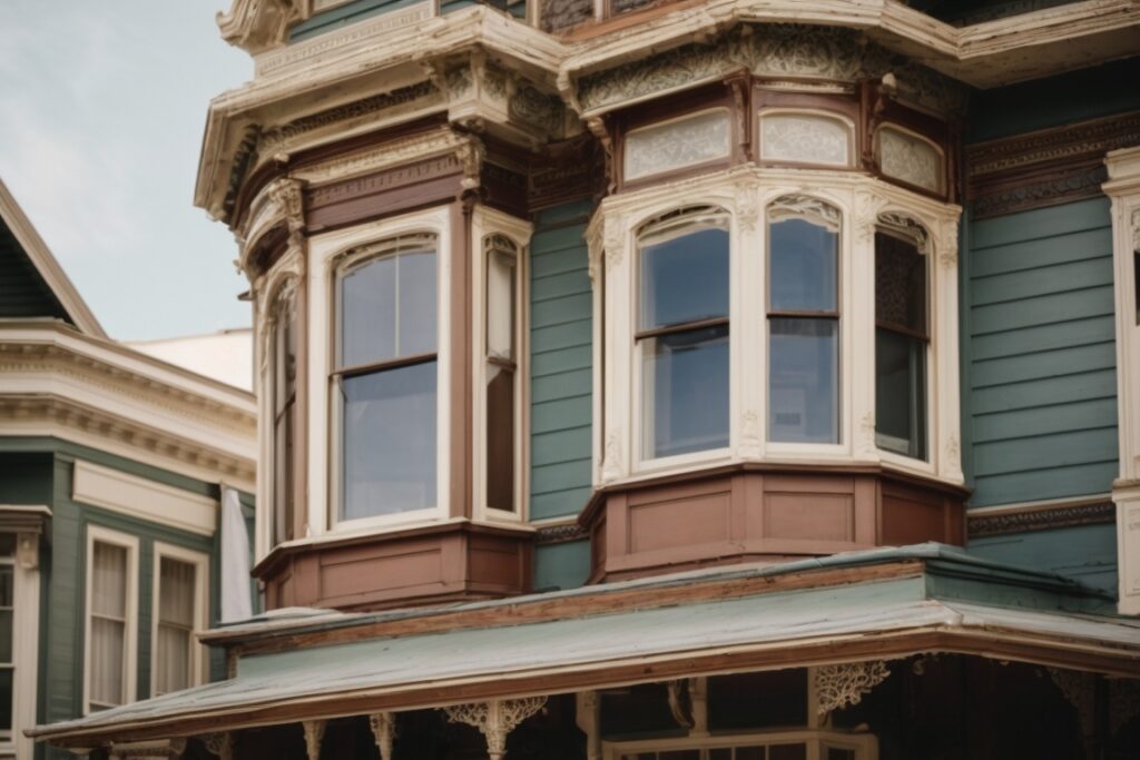Victorian home in San Francisco with insulating window film