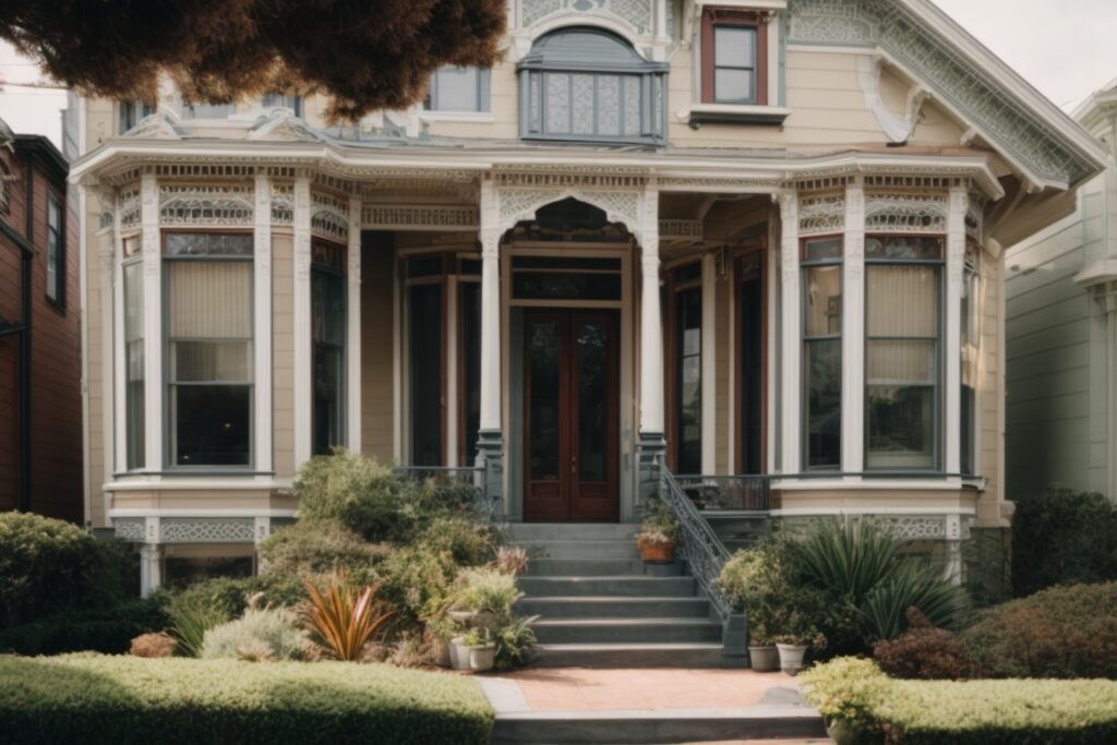 Victorian home in San Francisco with energy-saving window film