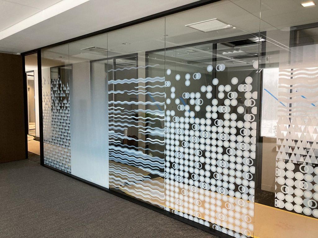 frosted window film San Francisco